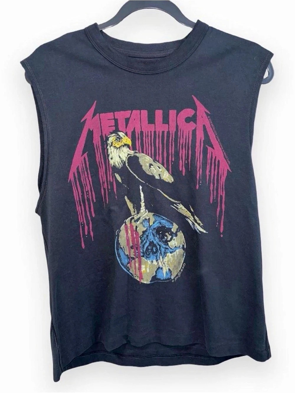 New Metallica Black Tank Top